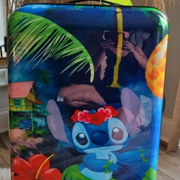 Disney Stitch 24" Hardsided Rolling Luggage Exclusive - Picture 2 of 7
